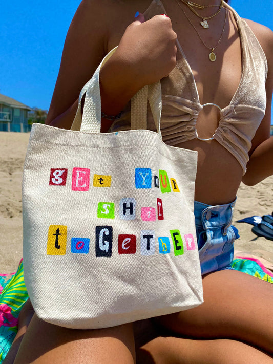 Get Your Sh!t Together Mini Canvas Tote